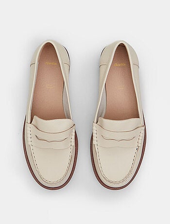 Mocassins en cuir BATA