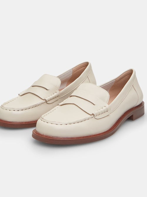 Mocassins en cuir BATA - Kiabi