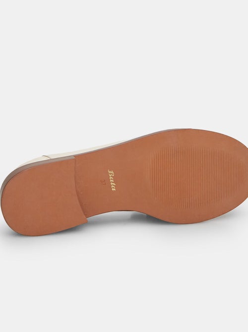 Mocassins en cuir BATA - Kiabi