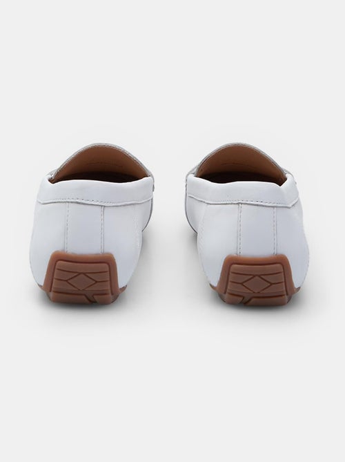 Mocassins en cuir Bata - Kiabi