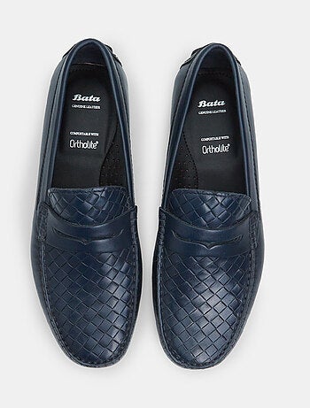 Mocassins en cuir BATA