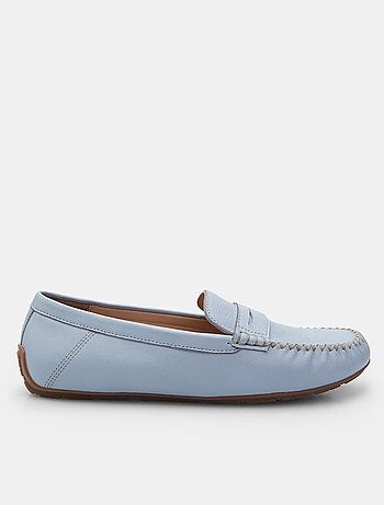 Mocassins en cuir Bata