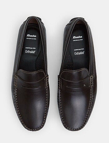 Mocassins en cuir BATA