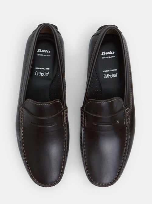 Mocassins en cuir BATA - Kiabi Mocassins en cuir BATA - Kiabi