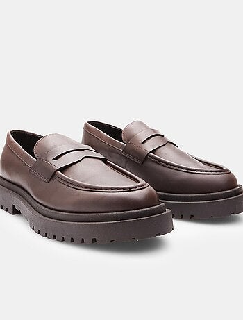 Mocassins en cuir BATA