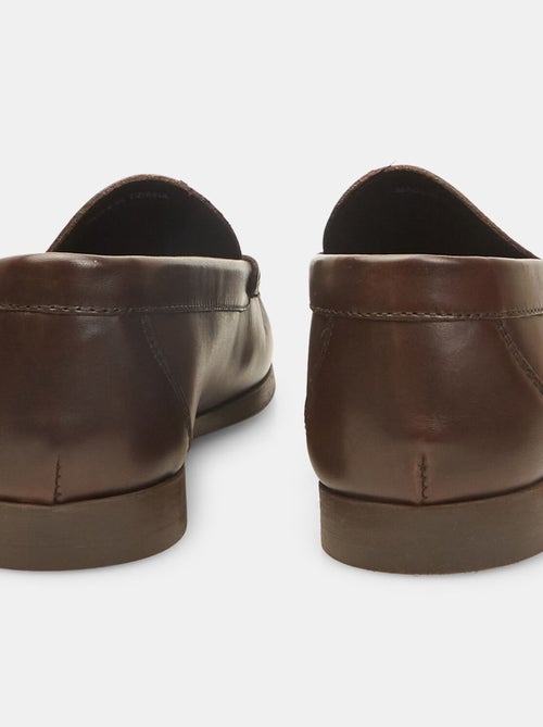 Mocassins en cuir BATA - Kiabi