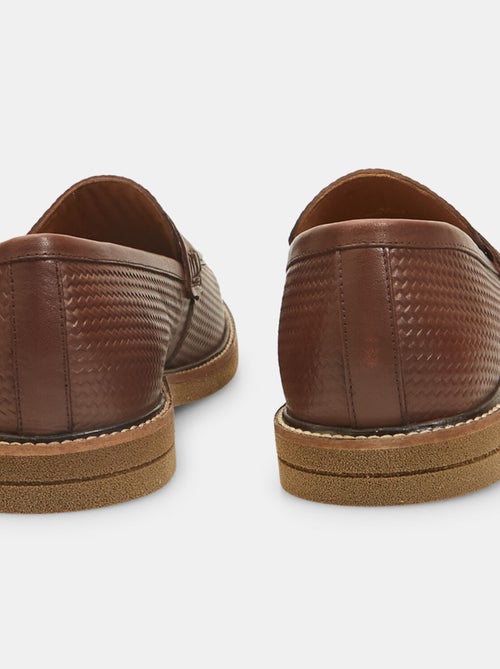 Mocassins en cuir BATA - Kiabi