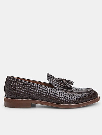 mocassins en cuir BATA