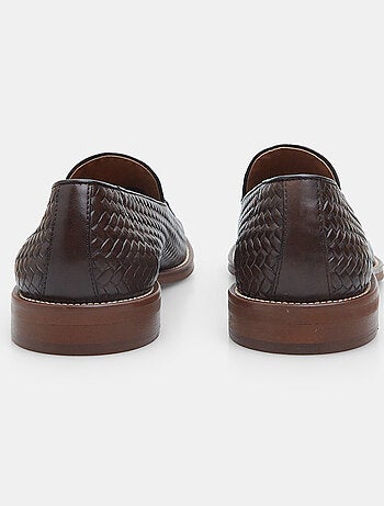 mocassins en cuir BATA