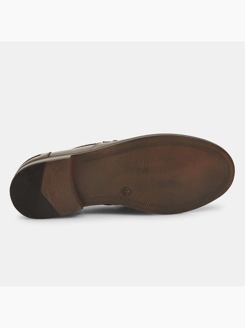 Mocassins en cuir BATA - Kiabi