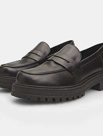 Mocassins en cuir BATA