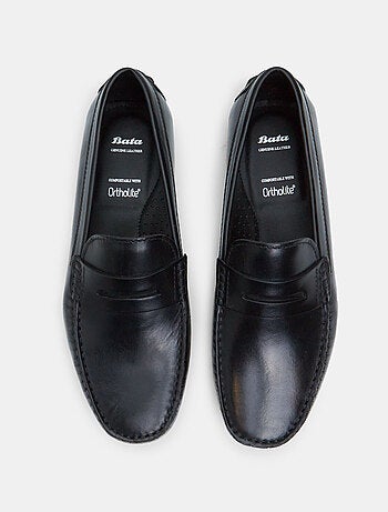 Mocassins en cuir BATA