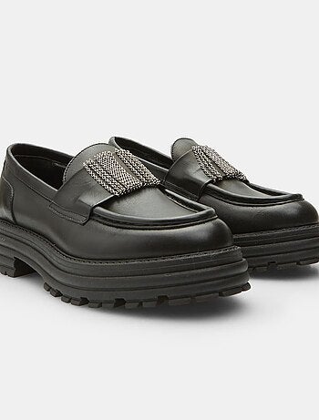 Mocassins en cuir BATA