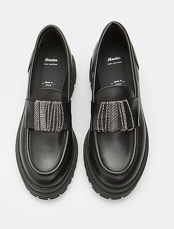 Mocassins en cuir BATA