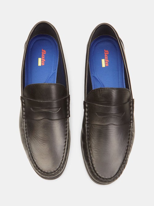Mocassins en cuir BATA - Kiabi