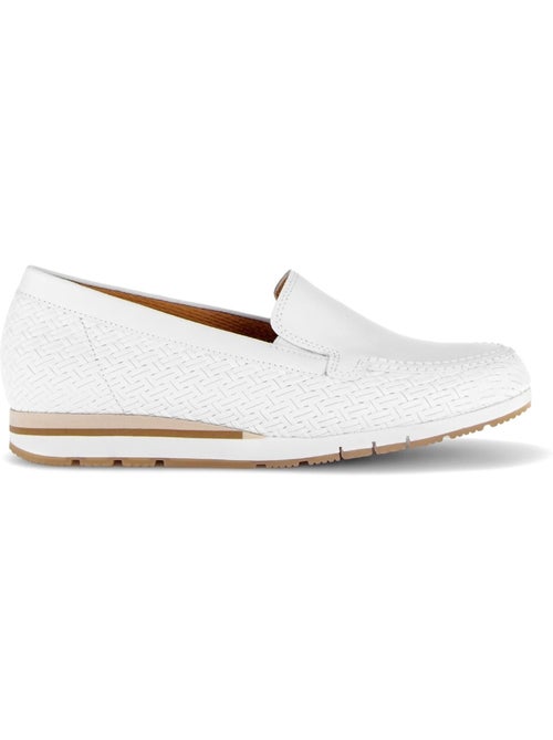 Mocassins  en cuir - Kiabi