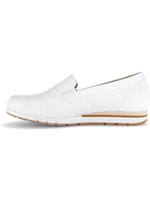 Mocassins  en cuir - Kiabi