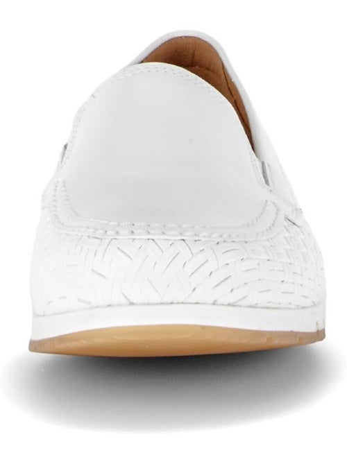 Mocassins  en cuir - Kiabi