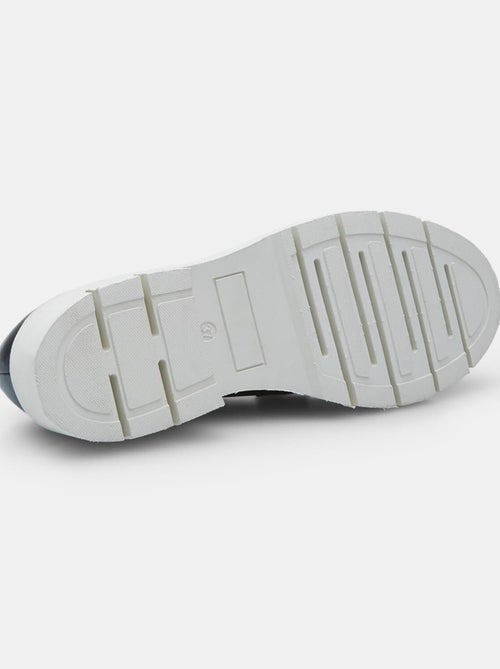 Mocassins en cuir comfortables avec accessoire BATA - Kiabi