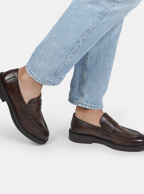 Mocassins en Cuir élégants  BATA - Kiabi