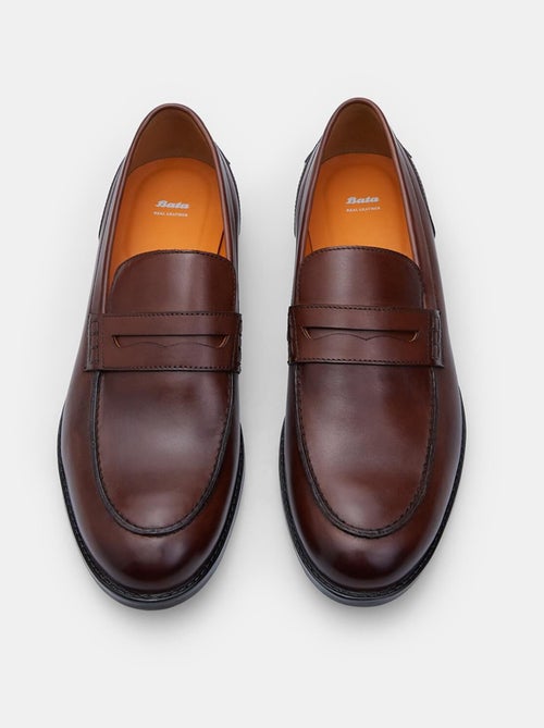 Mocassins en cuir élégants confortables  BATA - Kiabi