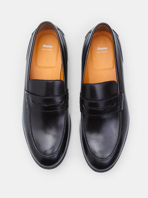 Mocassins en cuir élégants confortables  BATA - Kiabi