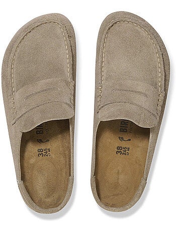 Mocassins en Cuir et Suede Birkenstock