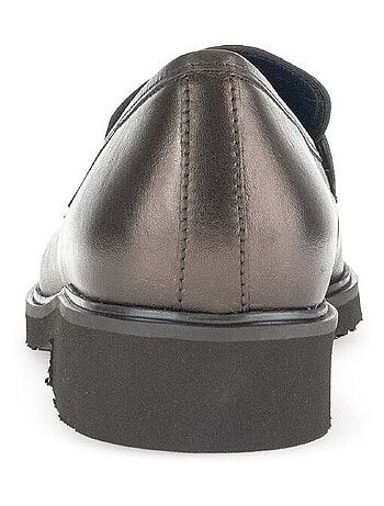 Mocassins en cuir lisse