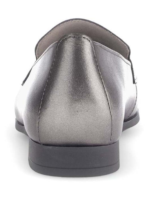 Mocassins  en cuir lisse Gabor - Kiabi