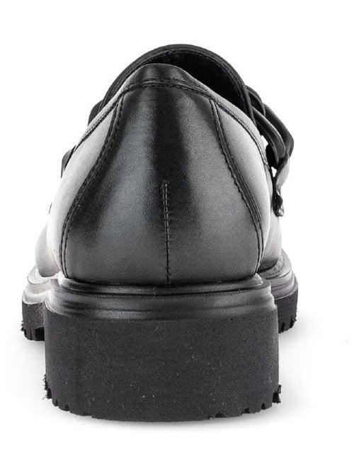 Mocassins  en cuir lisse Gabor - Kiabi