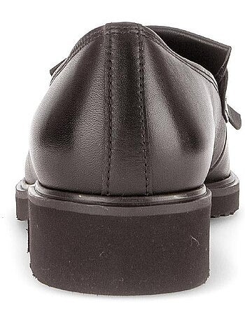 Mocassins en cuir lisse