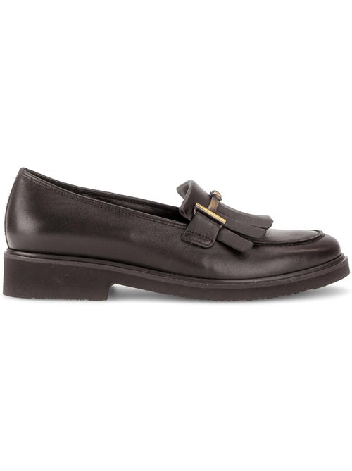 Mocassins en cuir lisse - Kiabi Mocassins en cuir lisse - Kiabi