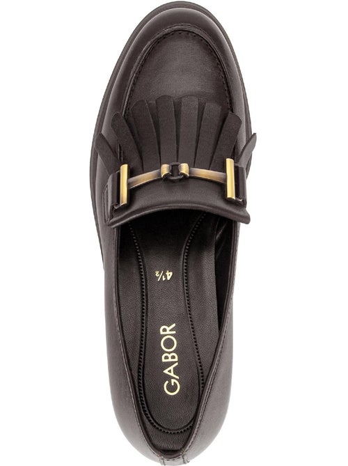 Mocassins en cuir lisse - Kiabi Mocassins en cuir lisse - Kiabi