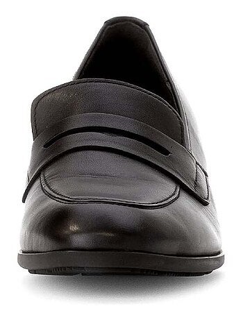 Mocassins en cuir lisse