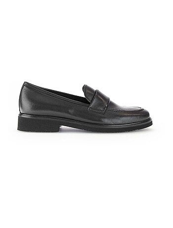 Mocassins en cuir lisse