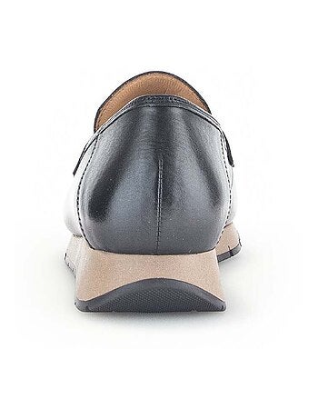 Mocassins en cuir lisse