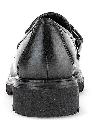 Mocassins en cuir lisse