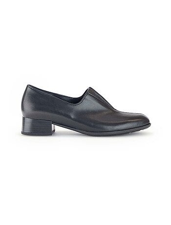 Mocassins en cuir lisse