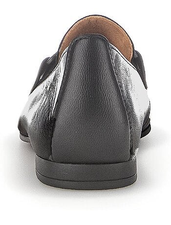 Mocassins en cuir lisse