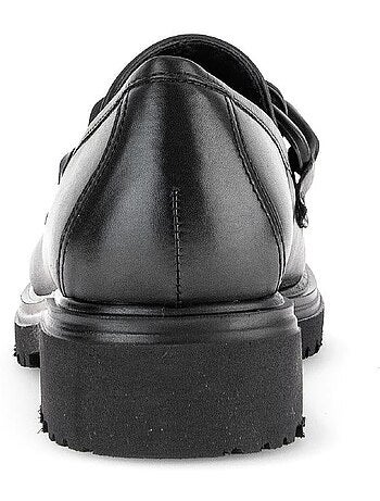 Mocassins en cuir lisse