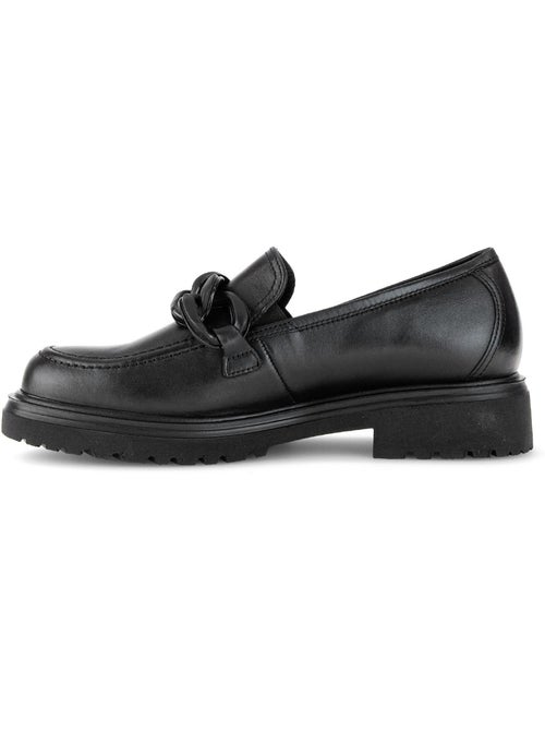 Mocassins en cuir lisse - Kiabi Mocassins en cuir lisse - Kiabi