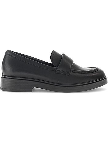 Mocassins en cuir lisse
