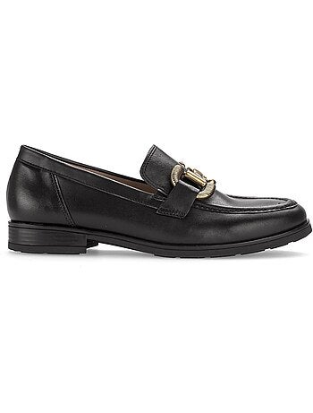 Mocassins en cuir lisse