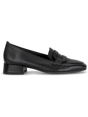 Mocassins en cuir lisse