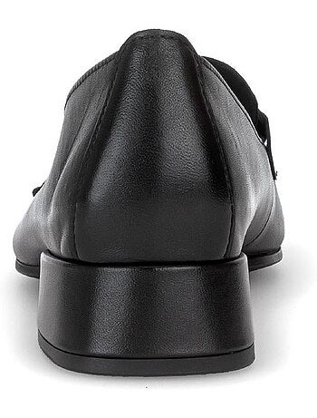 Mocassins en cuir lisse