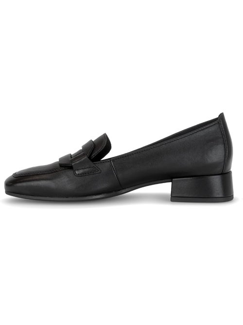 Mocassins en cuir lisse - Kiabi Mocassins en cuir lisse - Kiabi