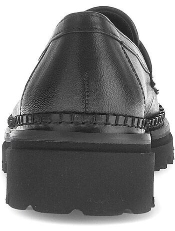 Mocassins en cuir lisse