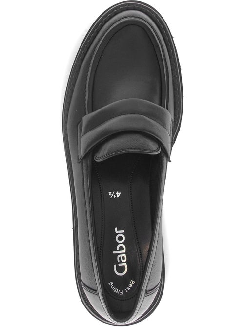 Mocassins en cuir lisse - Kiabi Mocassins en cuir lisse - Kiabi