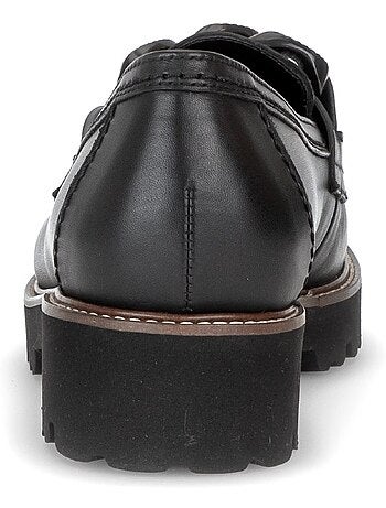 Mocassins en cuir lisse