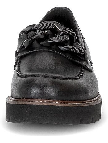 Mocassins en cuir lisse
